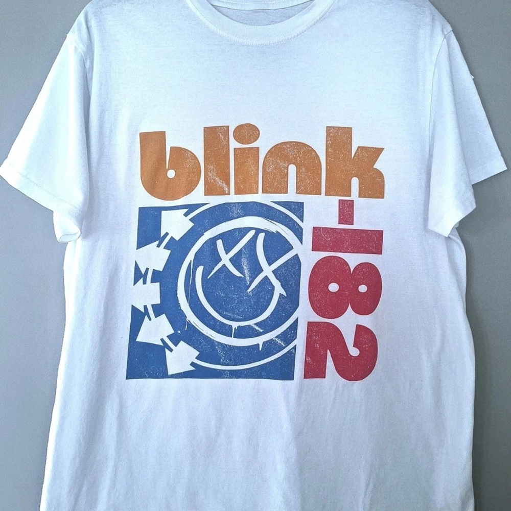 Blink-182 White Tee